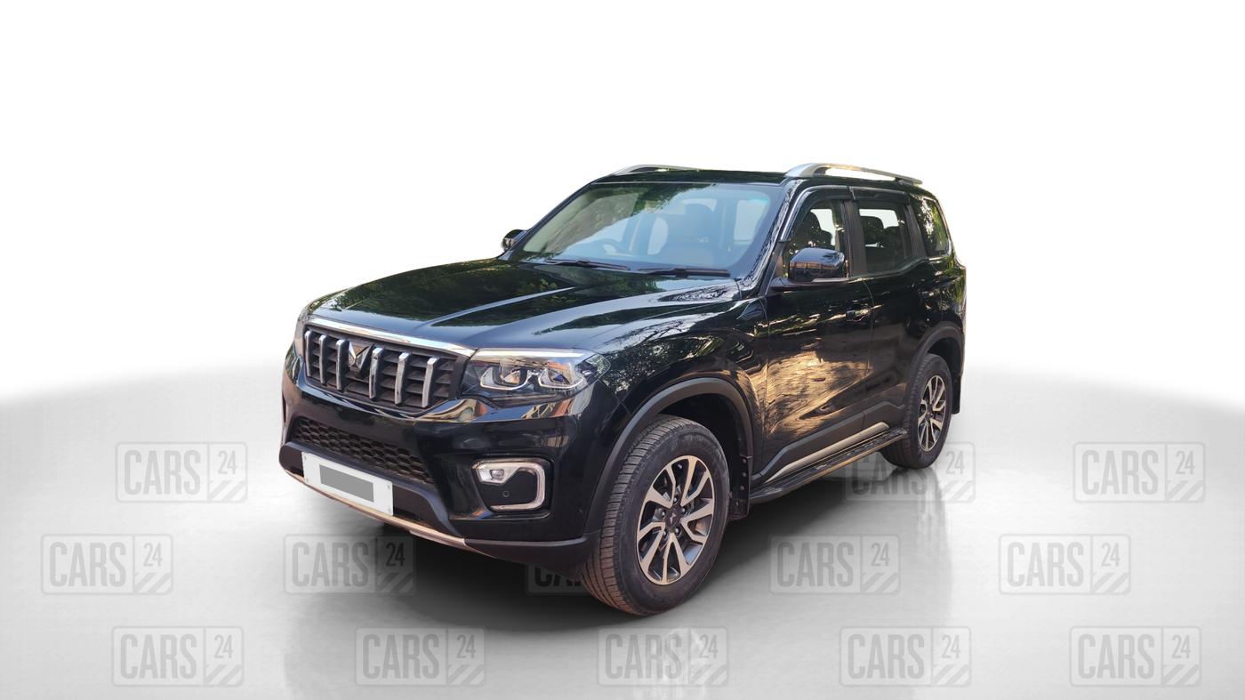 2022 Mahindra SCORPIO-N Z8 L PETROL AT 6 STR, Petrol, Automatic, 22,882 km, Left Front Diagonal