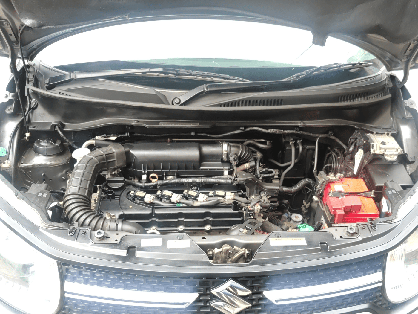 2017 Maruti IGNIS SIGMA 1.2, Petrol, Manual, 72,035 km, Open Bonnet