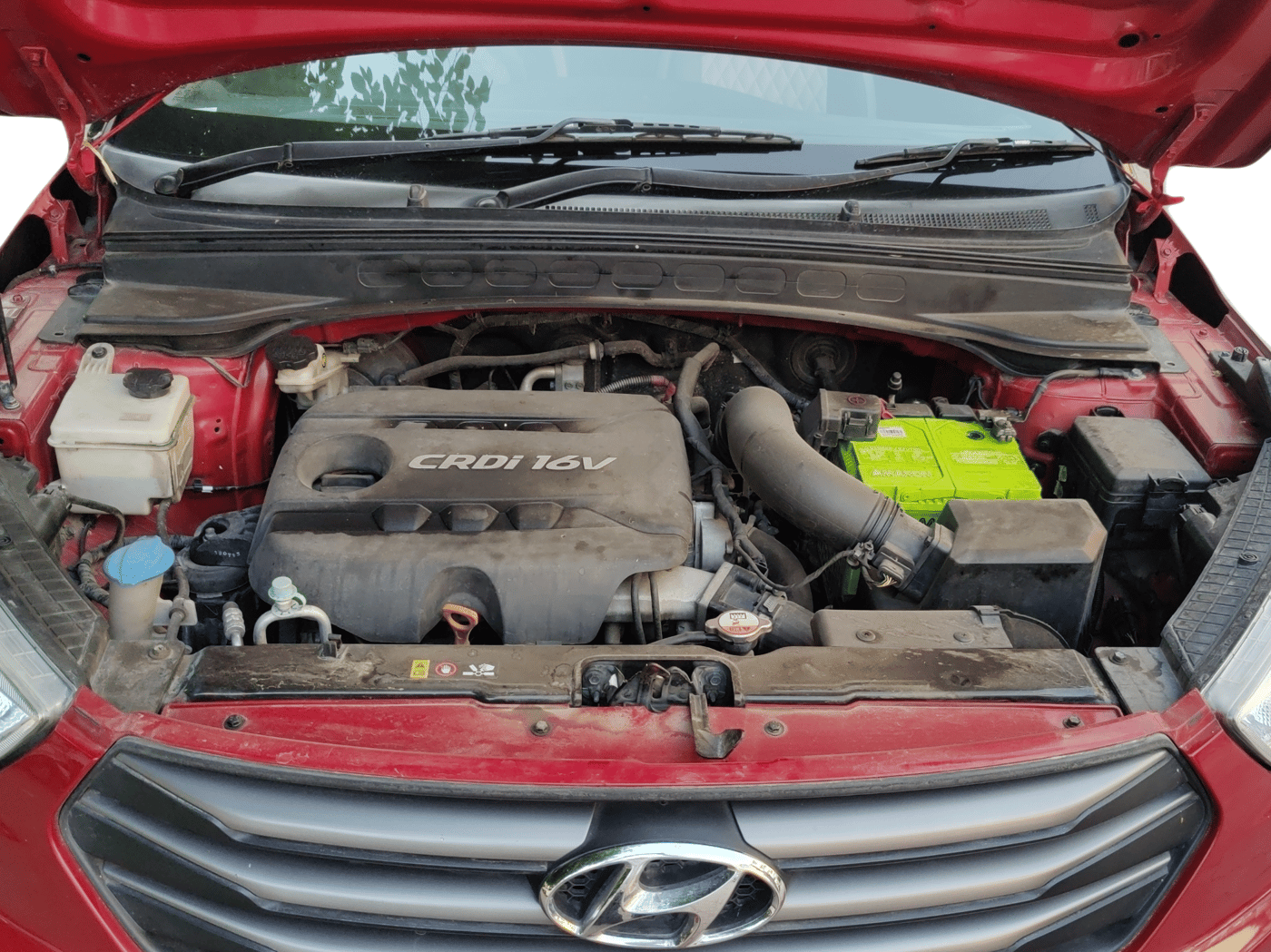 2015 Hyundai Creta S 1.4 DIESEL, Diesel, Manual, 91,117 km, Open Bonnet