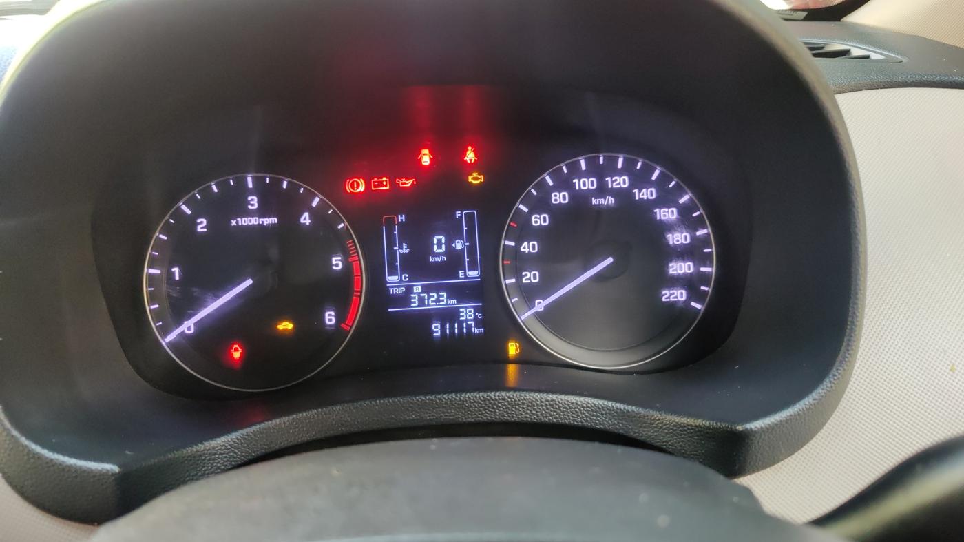 2015 Hyundai Creta S 1.4 DIESEL, Diesel, Manual, 91,117 km, Odometer Image