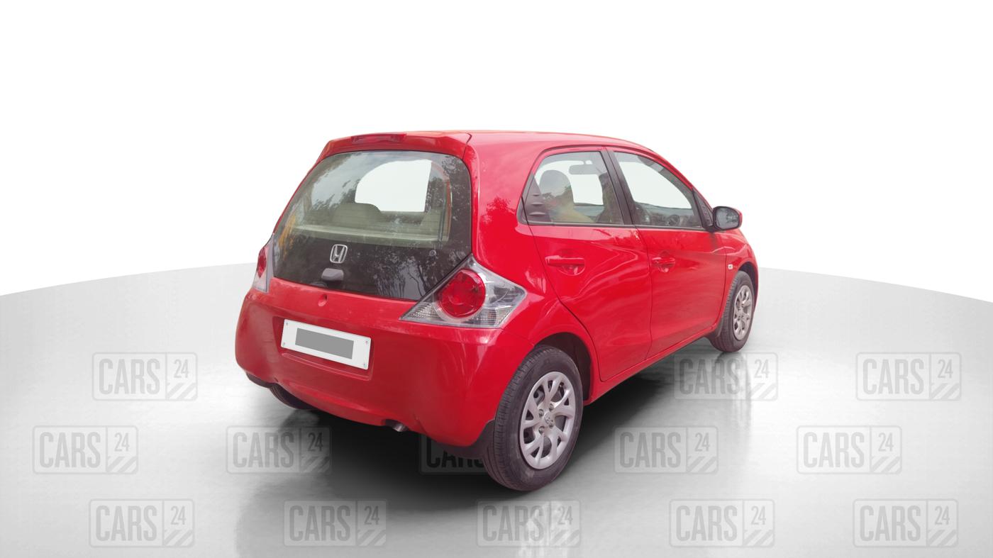 2013 Honda Brio S MT, Petrol, Manual, 44,560 km, Right Back Diagonal