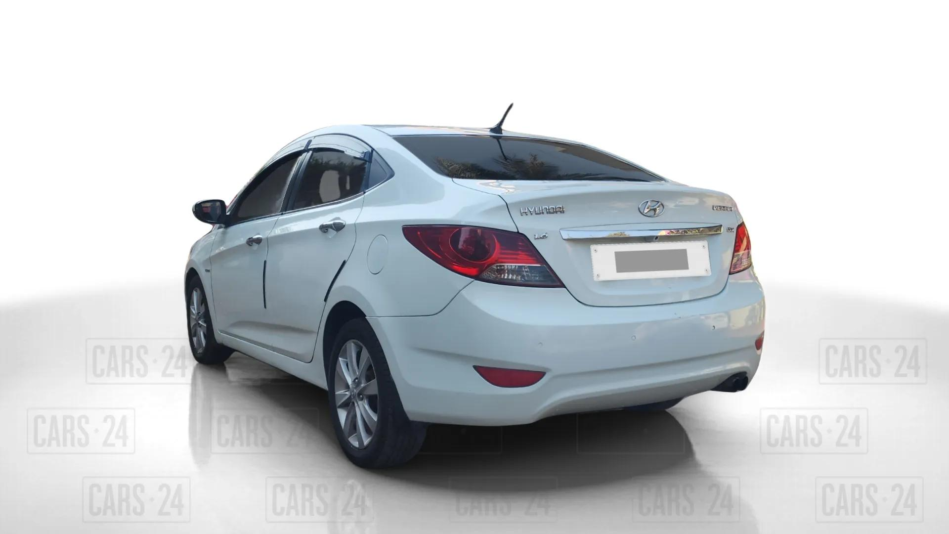 2012 Hyundai Verna FLUIDIC 1.6 CRDI SX, Diesel, Manual, 73,000 km, Left Back Diagonal