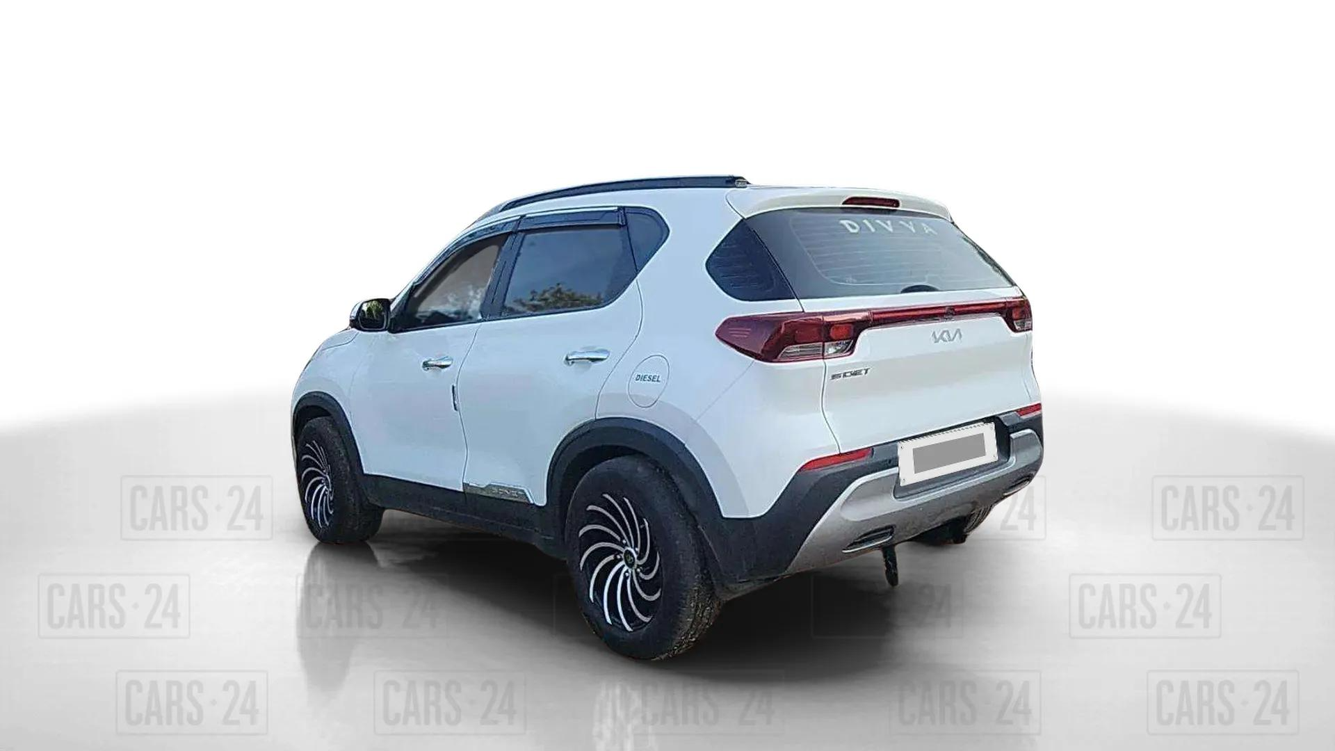 2021 KIA SONET HTK PLUS 1.5, Diesel, Manual, 39,000 km, Left Back Diagonal