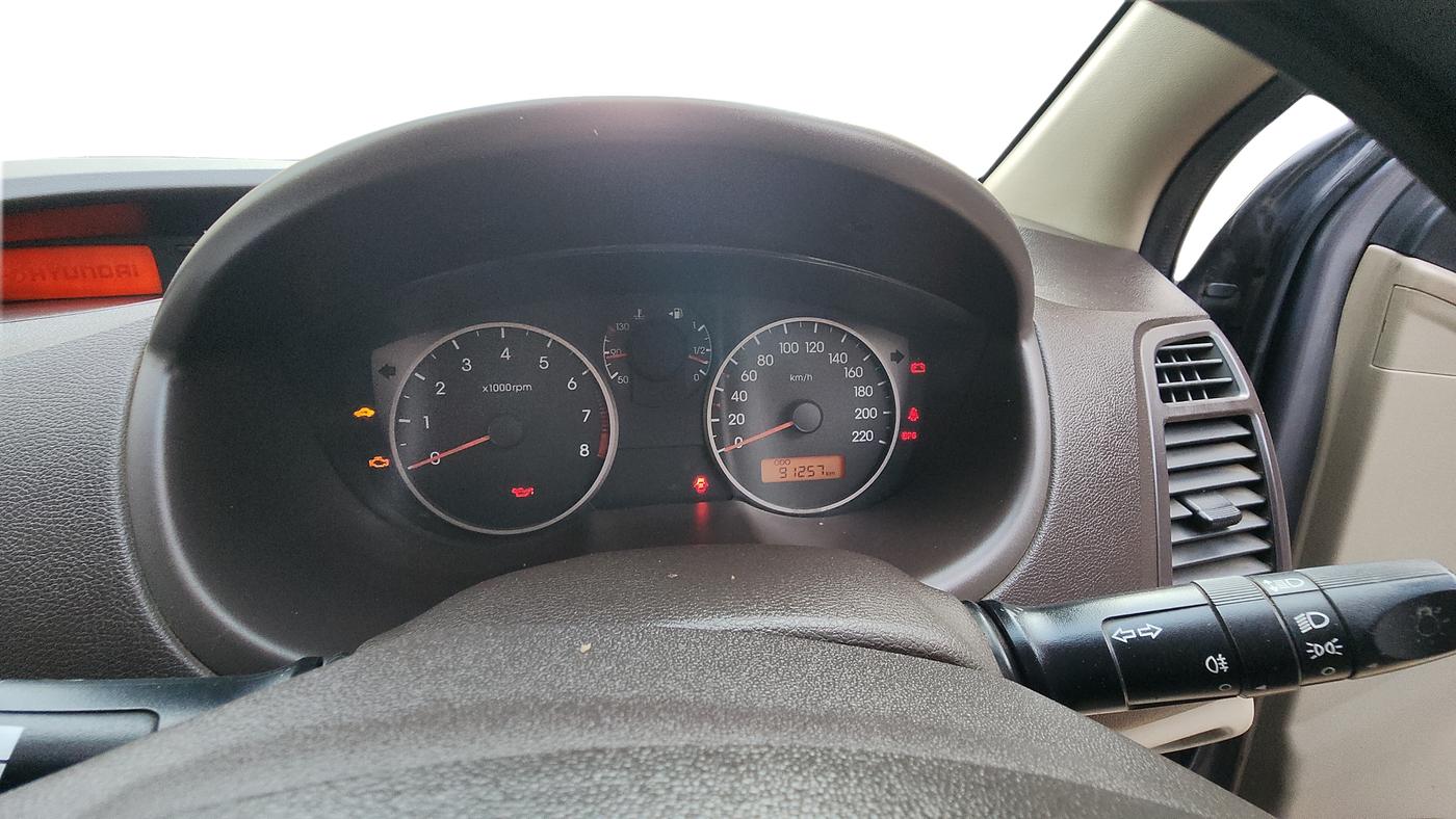 2010 Hyundai i20 MAGNA 1.2, Petrol, Manual, 91,200 km, Odometer Image