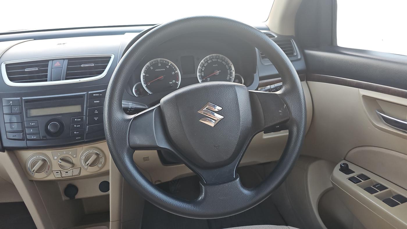 2014 Maruti Swift Dzire VDI, Diesel, Manual, 50,847 km, Steering Wheel Close Up