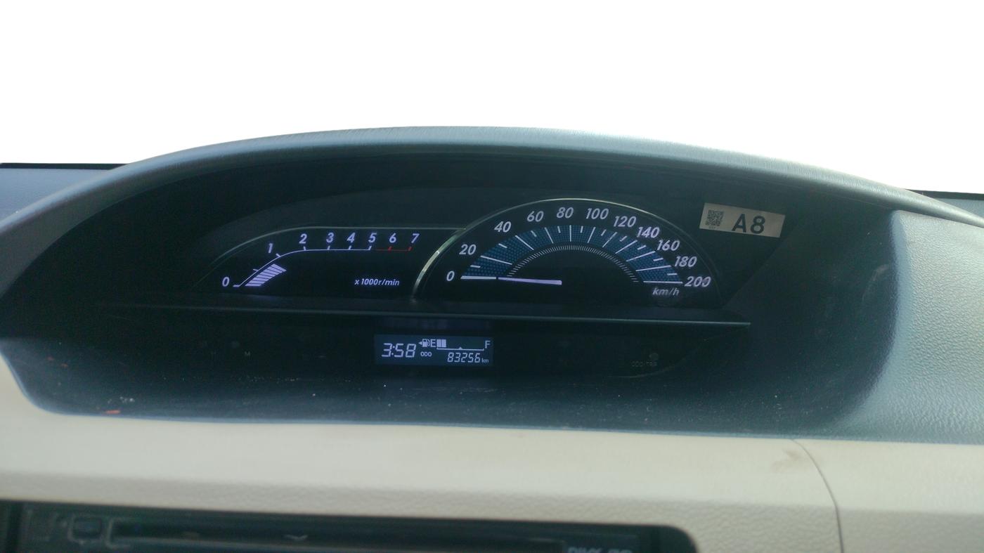 2017 Toyota Etios GD, Diesel, Manual, 83,256 km, Odometer Image