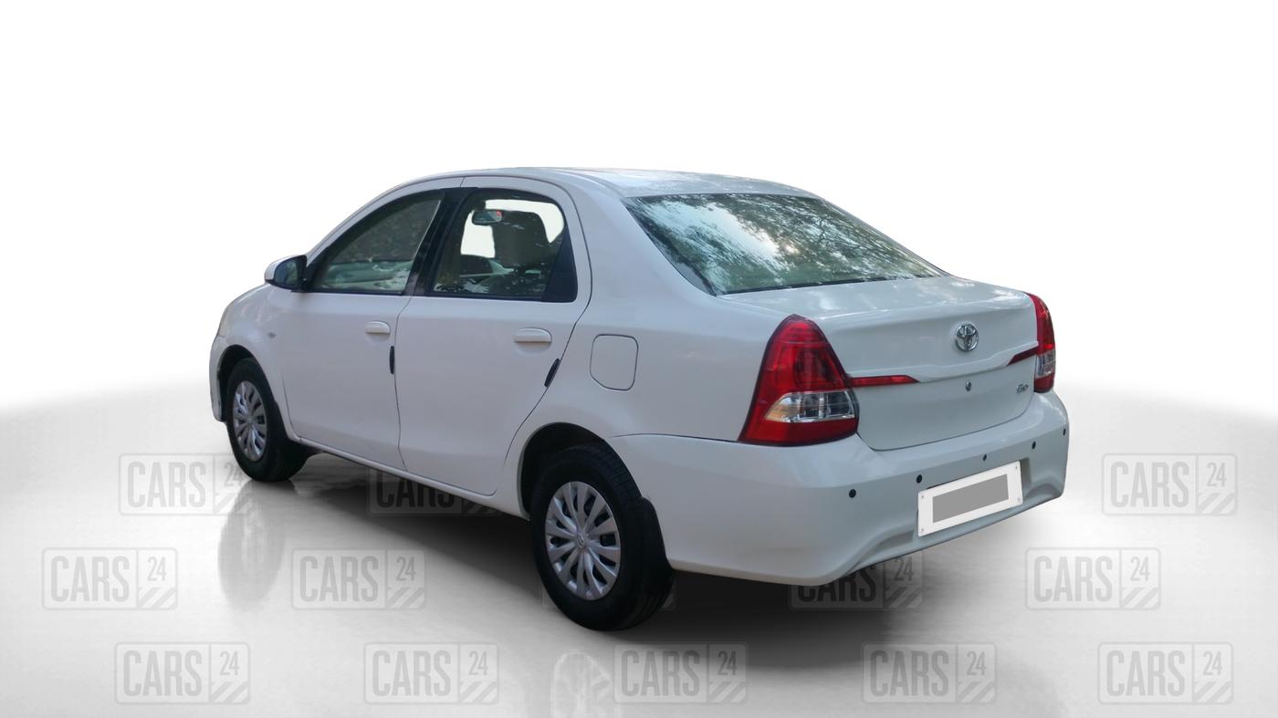 2017 Toyota Etios GD, Diesel, Manual, 83,256 km, Left Back Diagonal