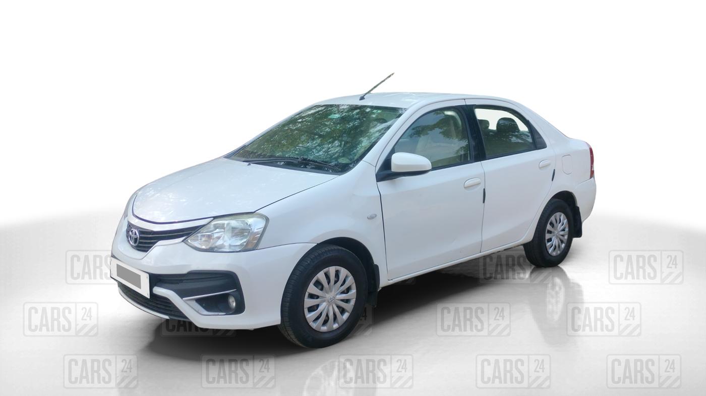 2017 Toyota Etios GD, Diesel, Manual, 83,256 km, Left Front Diagonal