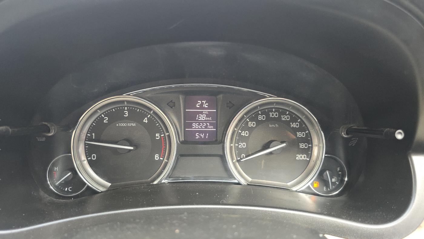 2015 Maruti Ciaz ZDI+ SHVS, Diesel, Manual, 96,224 km, Odometer Image