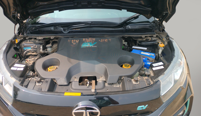 2022 Tata NEXON EV XZ PLUS LUX DARK EDITION, Electric, Automatic, 53,700 km, Open Bonnet