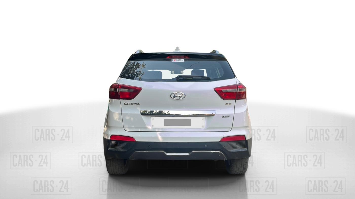 2017 Hyundai Creta SX (O) 1.6 DIESEL, Diesel, Manual, 69,000 km, Back/Rear