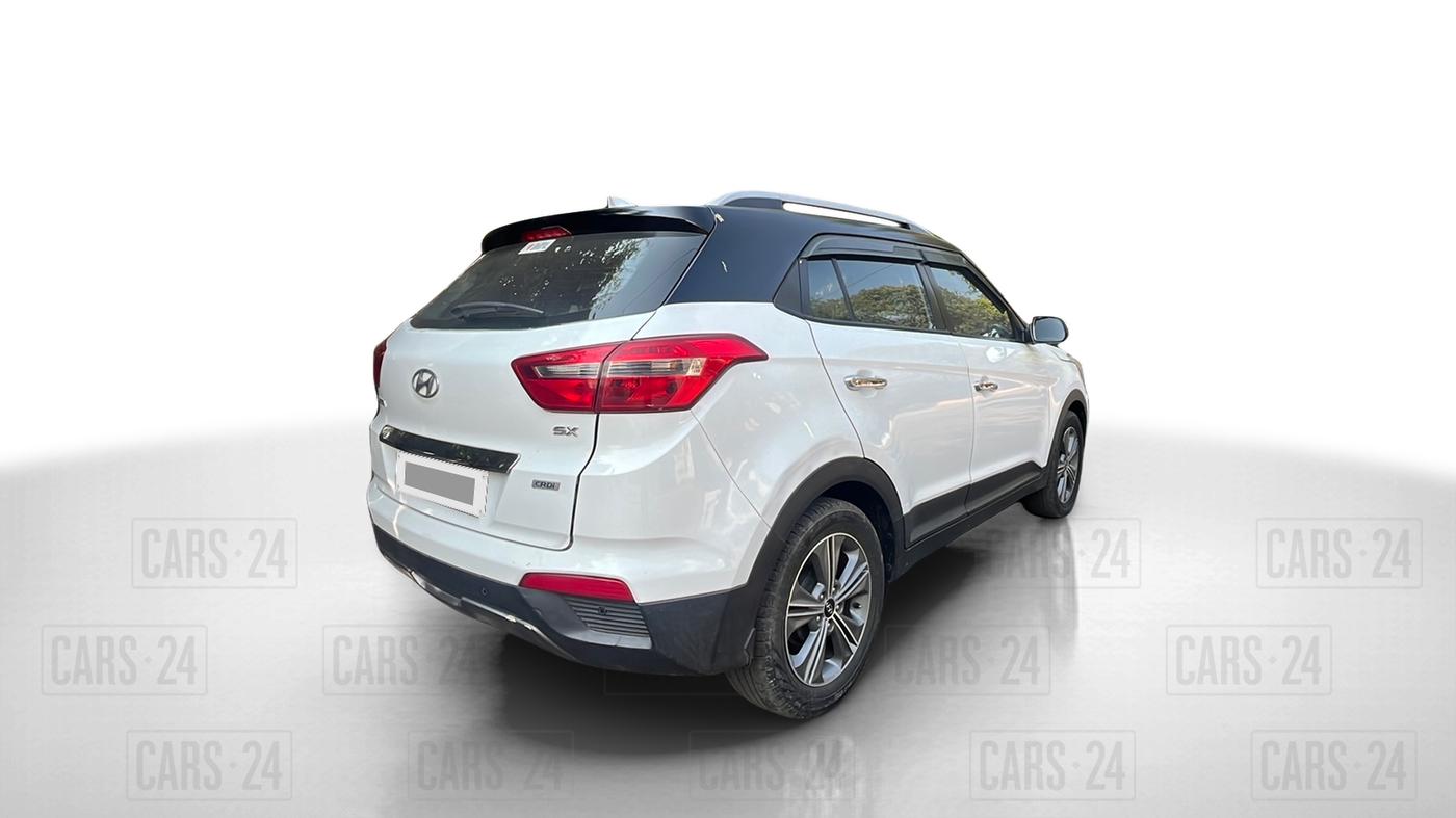 2017 Hyundai Creta SX (O) 1.6 DIESEL, Diesel, Manual, 69,000 km, Right Back Diagonal
