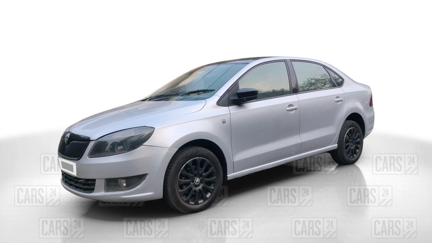 2015 Skoda Rapid 1.5 TDI CR ELEGANCE AT, Diesel, Automatic, 62,289 km, Left Front Diagonal