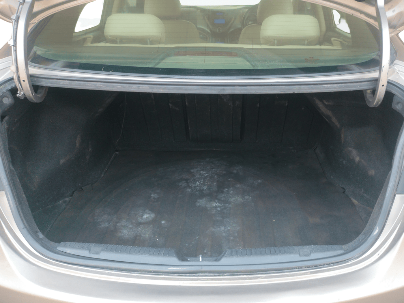 2012 Hyundai New Elantra 1.6 SX MT DIESEL, Diesel, Manual, 62,380 km, Boot Inside