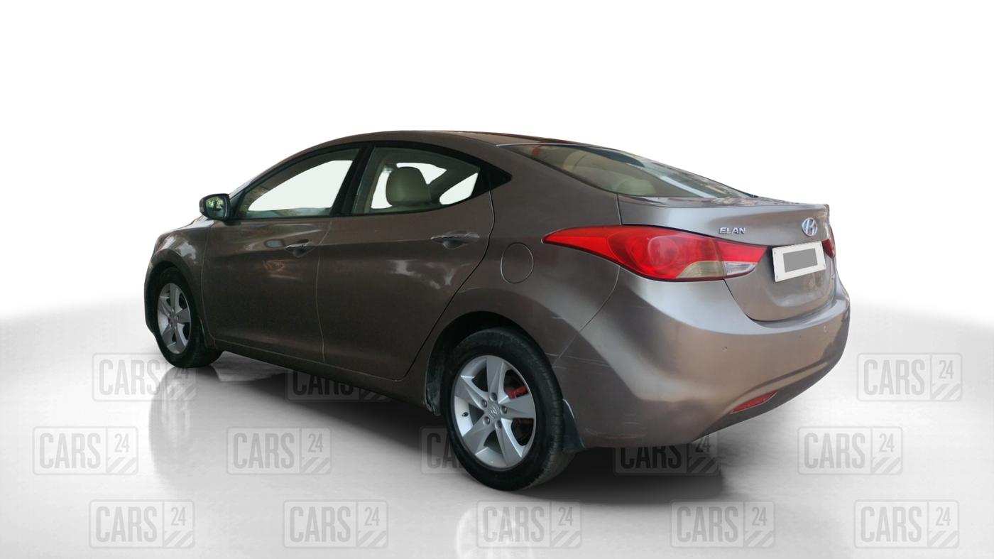 2012 Hyundai New Elantra 1.6 SX MT DIESEL, Diesel, Manual, 62,380 km, Left Back Diagonal