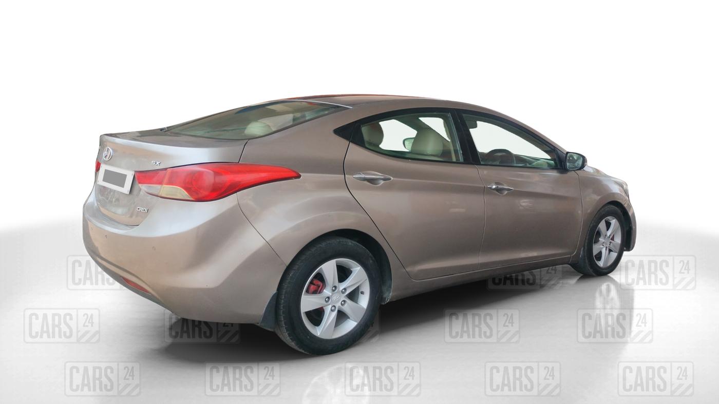 2012 Hyundai New Elantra 1.6 SX MT DIESEL, Diesel, Manual, 62,380 km, Right Back Diagonal