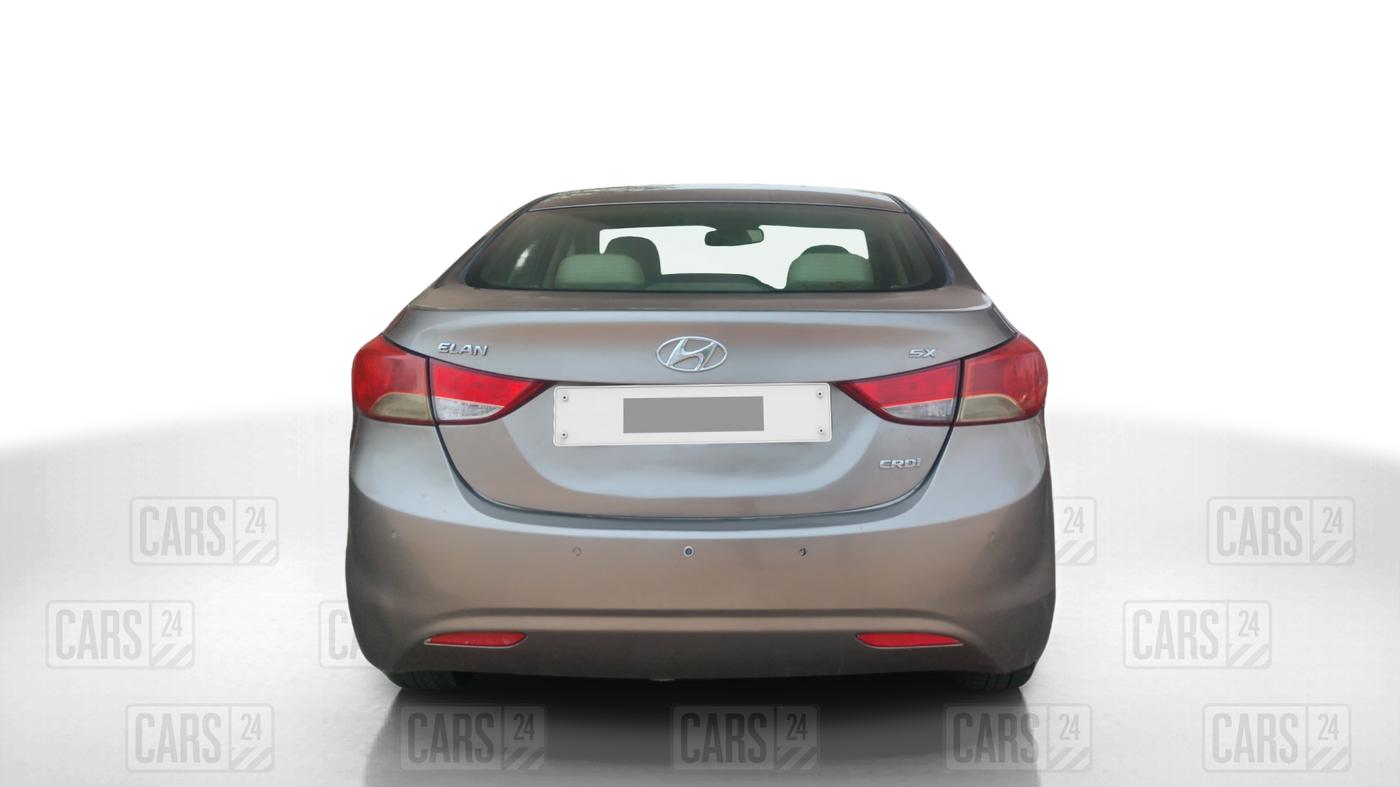 2012 Hyundai New Elantra 1.6 SX MT DIESEL, Diesel, Manual, 62,380 km, Back/Rear