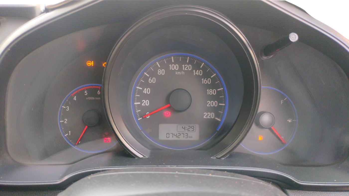 2015 Honda Jazz 1.5L I-DTEC E, Diesel, Manual, 74,273 km, Odometer Image