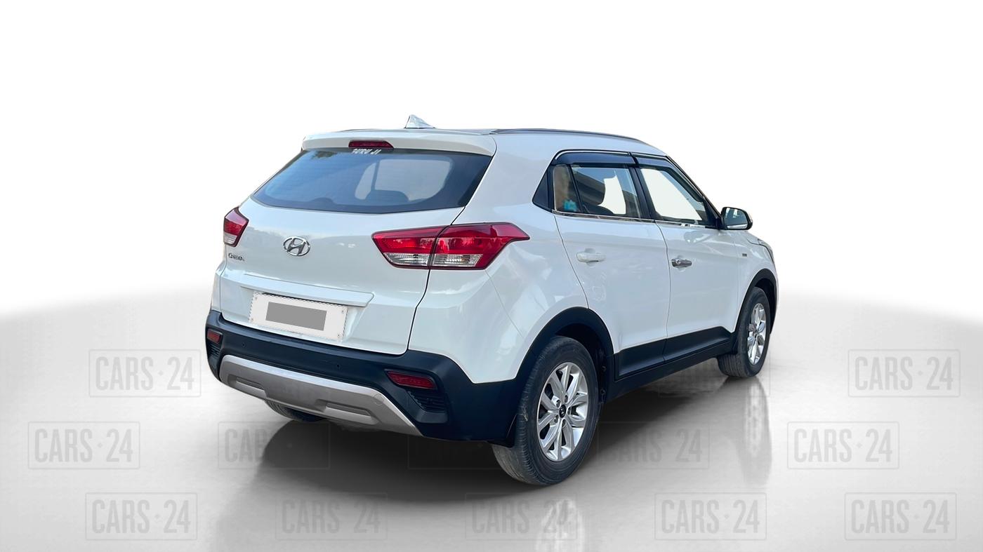 2018 Hyundai Creta S AT 1.6 DIESEL, Diesel, Automatic, 91,501 km, Right Back Diagonal