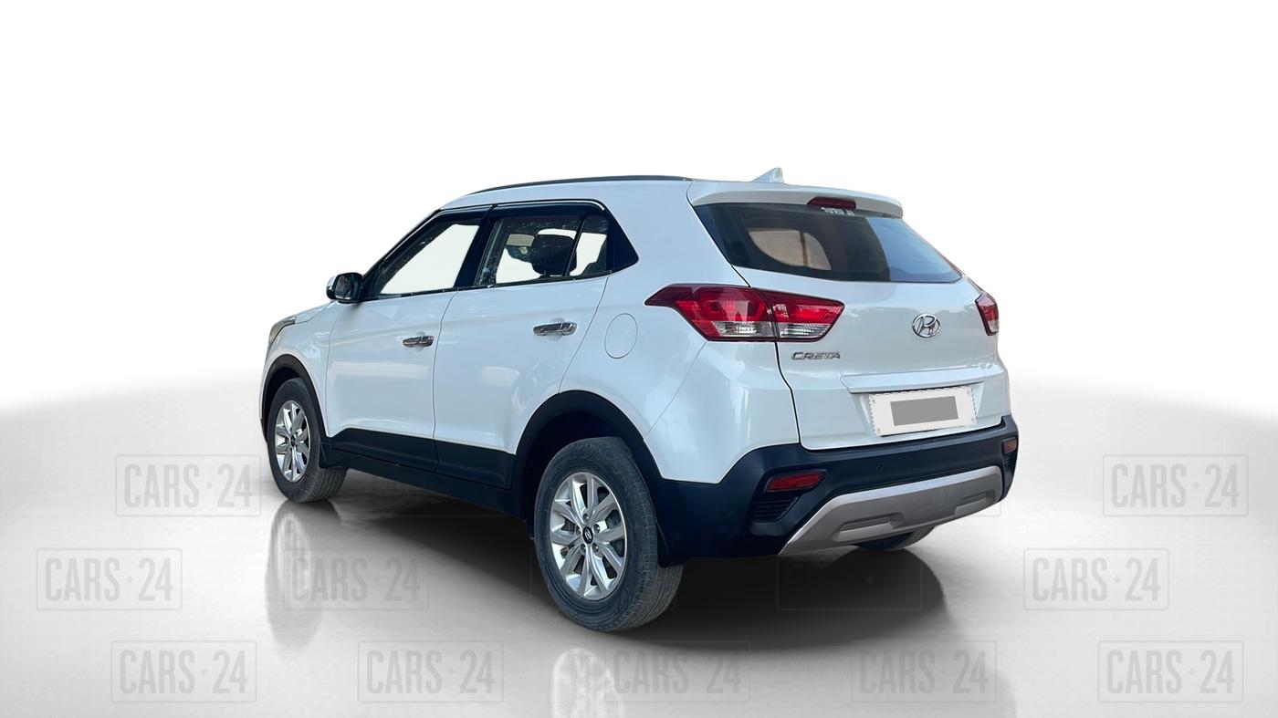 2018 Hyundai Creta S AT 1.6 DIESEL, Diesel, Automatic, 91,501 km, Left Back Diagonal