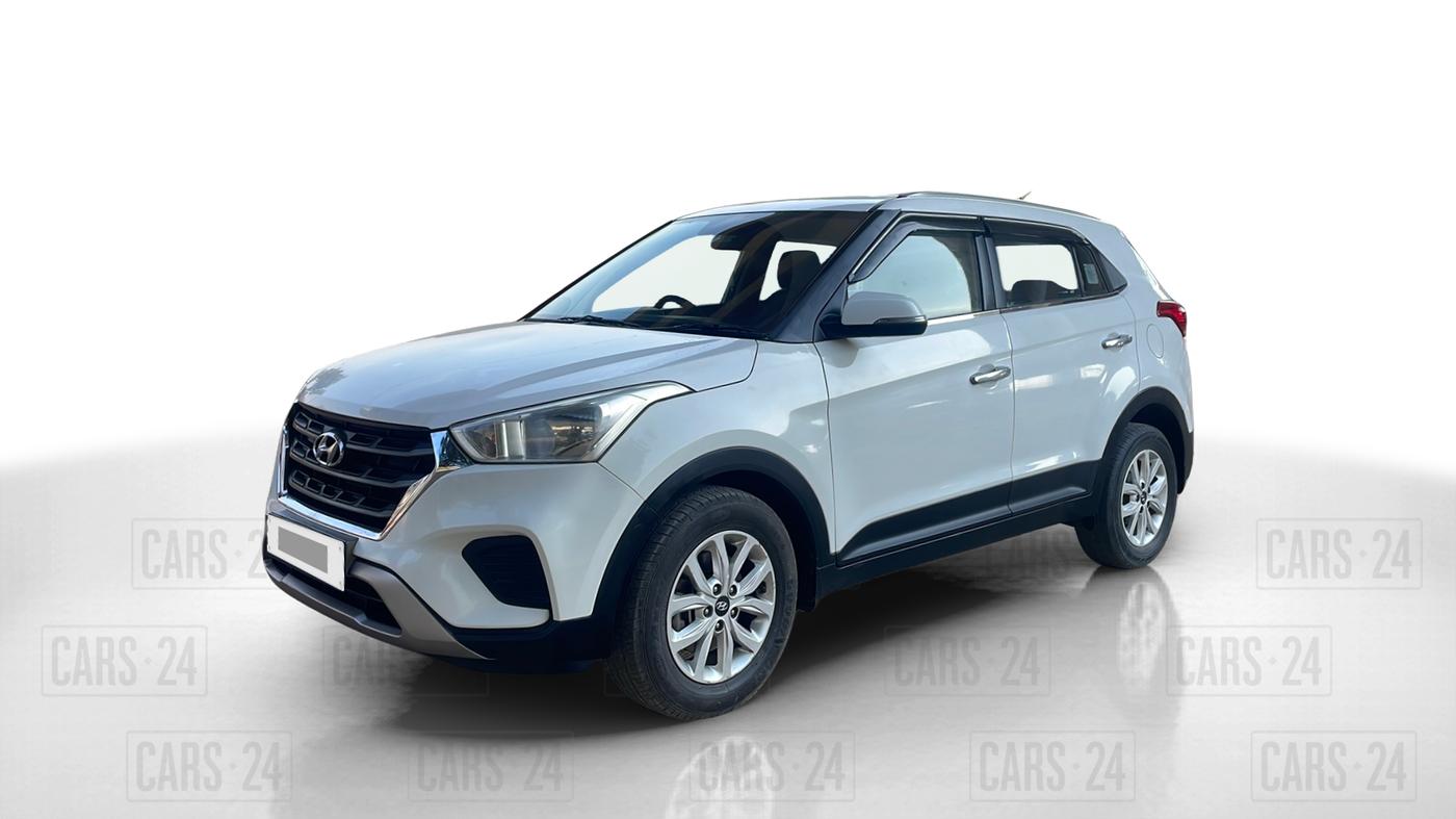 2018 Hyundai Creta S AT 1.6 DIESEL, Diesel, Automatic, 91,501 km, Left Front Diagonal