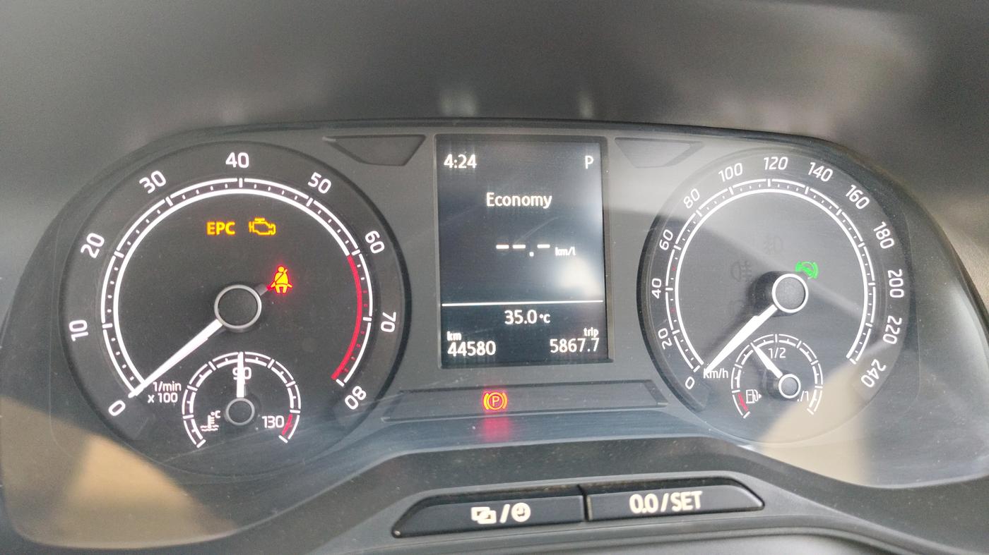 2021 Skoda KUSHAQ STYLE 1.0L TSI AT, Petrol, Automatic, 44,580 km, Odometer Image