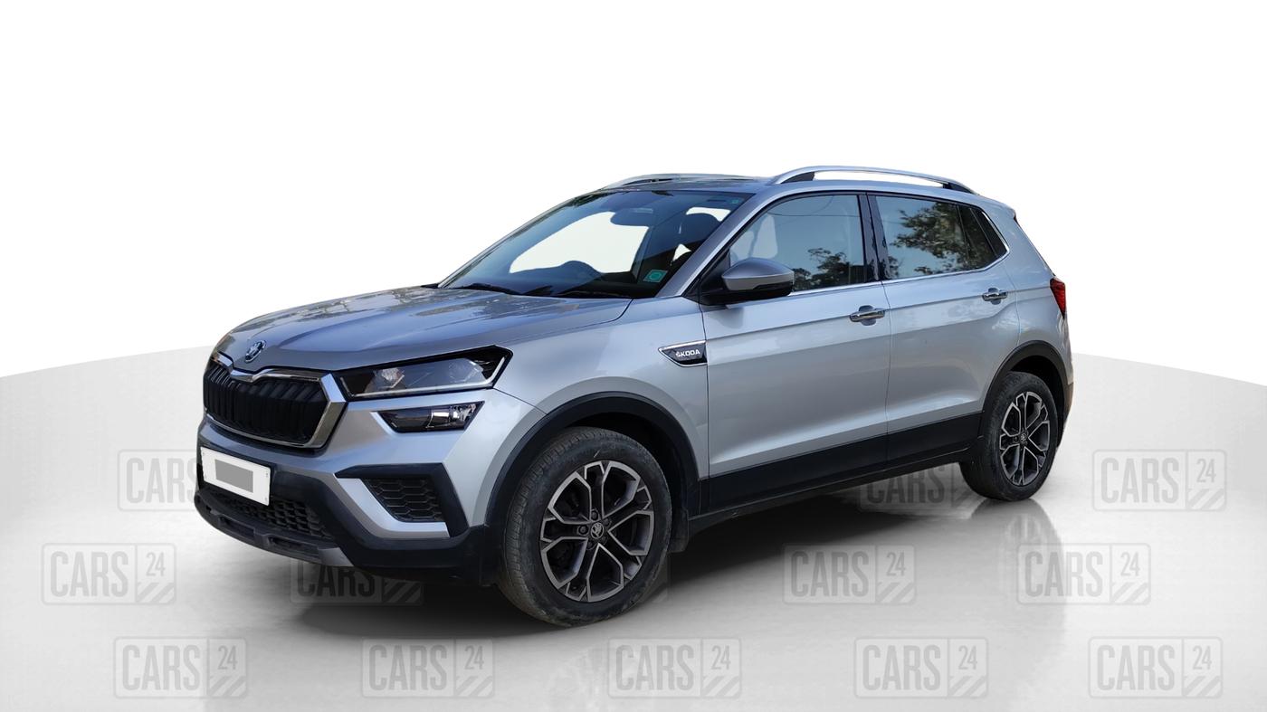 2021 Skoda KUSHAQ STYLE 1.0L TSI AT, Petrol, Automatic, 44,580 km, Left Front Diagonal
