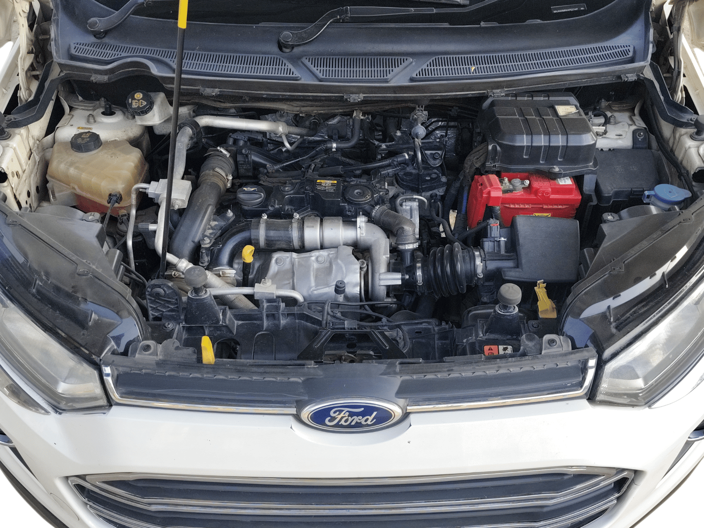 2015 Ford Ecosport TITANIUM 1.5L DIESEL, Diesel, Manual, 87,753 km, Open Bonnet