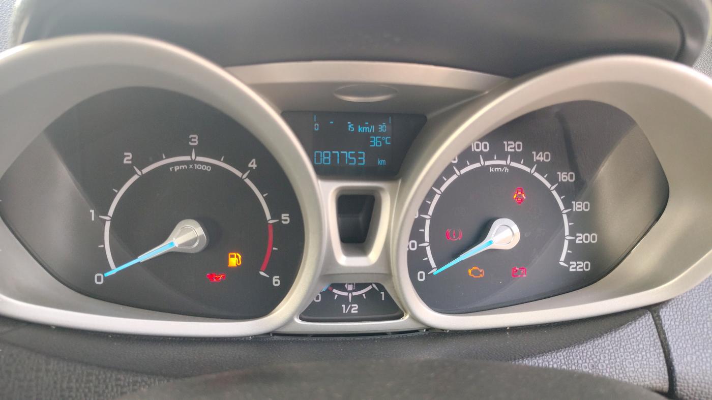 2015 Ford Ecosport TITANIUM 1.5L DIESEL, Diesel, Manual, 87,753 km, Odometer Image