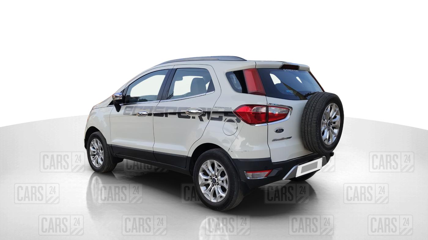 2015 Ford Ecosport TITANIUM 1.5L DIESEL, Diesel, Manual, 87,753 km, Left Back Diagonal
