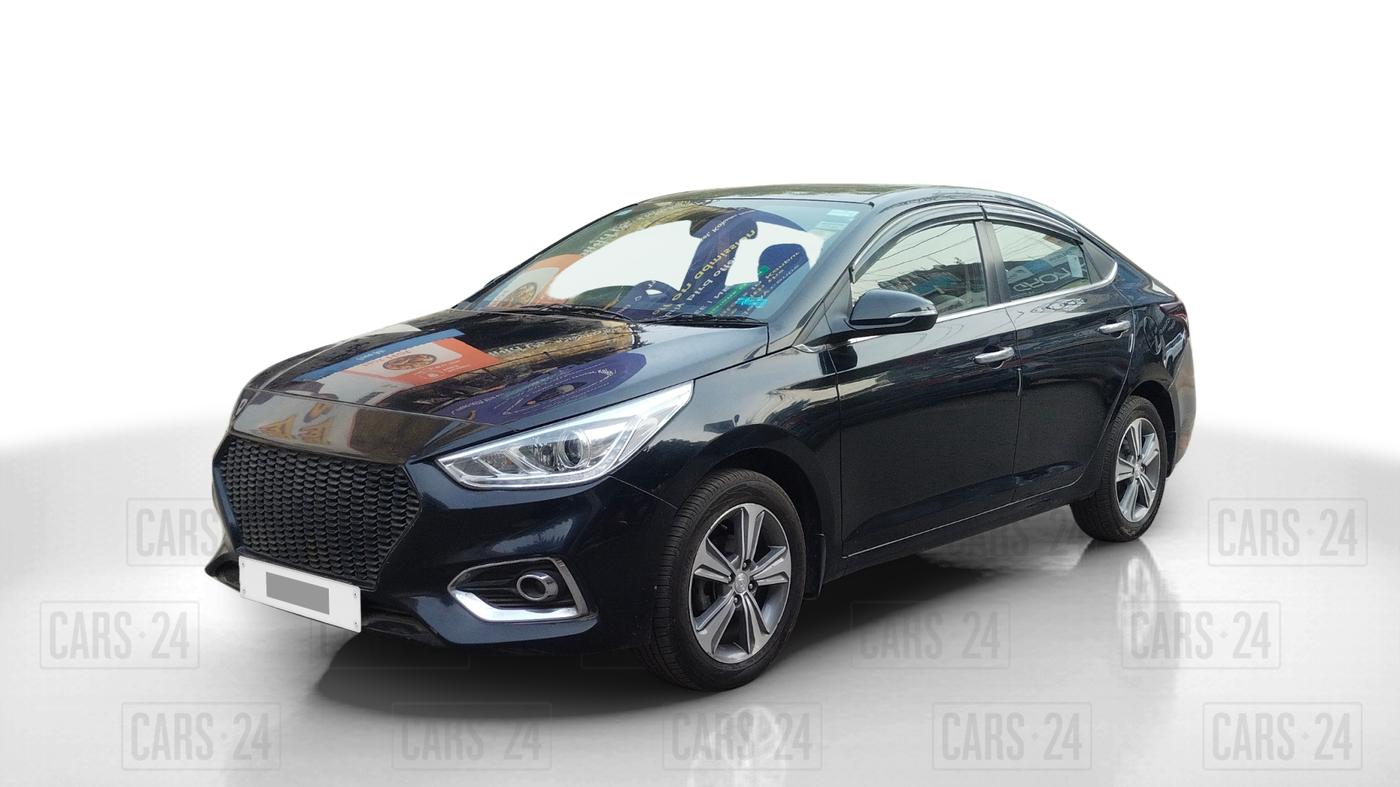 2018 Hyundai Verna 1.6 CRDI SX + AT, Diesel, Automatic, 54,821 km, Left Front Diagonal