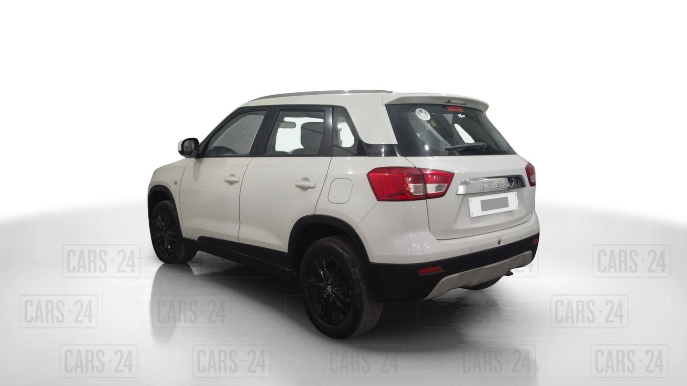 2019 Maruti Vitara Brezza ZDI AMT, Diesel, Automatic, 42,140 km, Left Back Diagonal