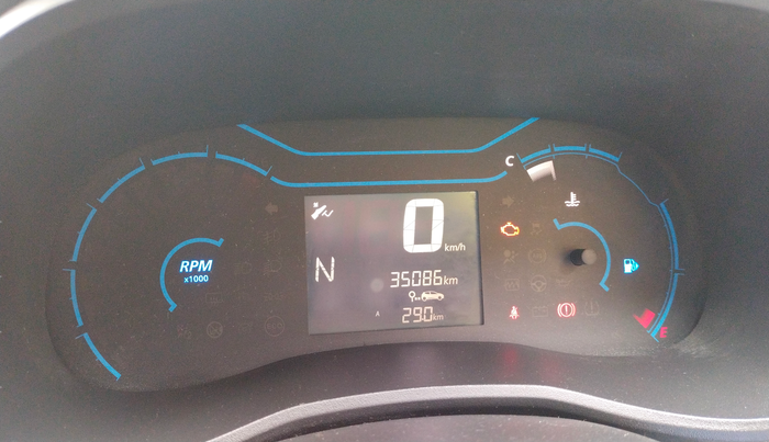 2021 Renault Kwid RXT 1.0 AMT (O), Petrol, Automatic, 35,086 km, Odometer Image