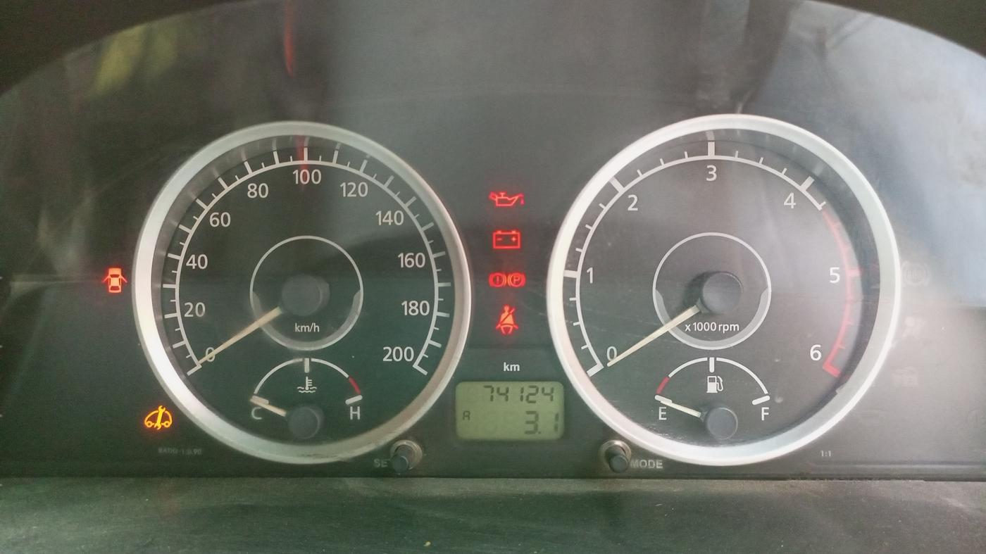 2016 Tata Safari Storme 2.2 EX 4X2, Diesel, Manual, 74,124 km, Odometer Image