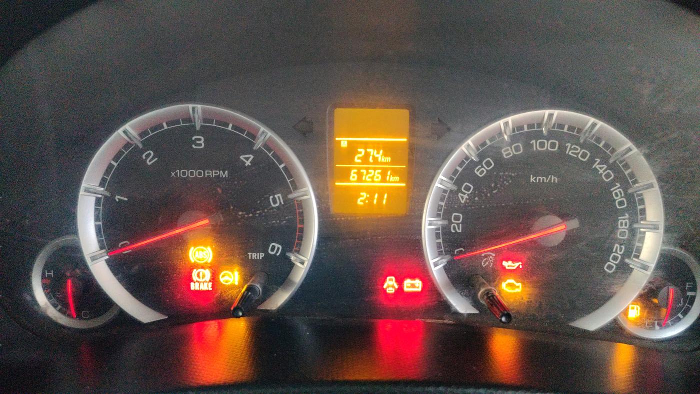 2016 Maruti Swift VDI ABS, Diesel, Manual, 67,261 km, Odometer Image