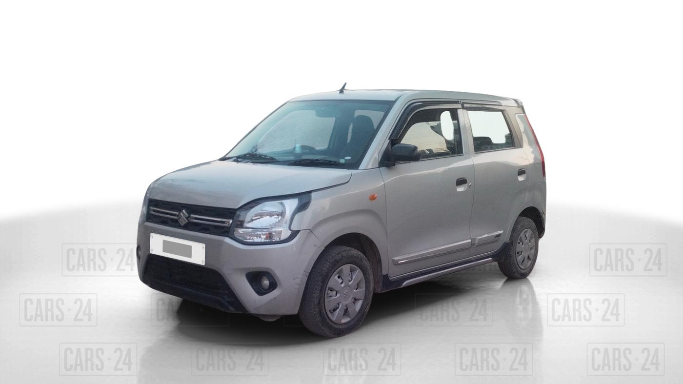 2020 Maruti New Wagon-R LXI CNG (O) 1.0, CNG, Manual, 67,611 km, Left Front Diagonal