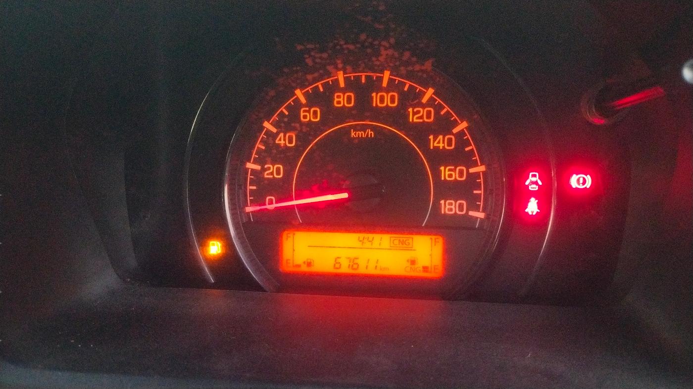 2020 Maruti New Wagon-R LXI CNG (O) 1.0, CNG, Manual, 67,611 km, Odometer Image