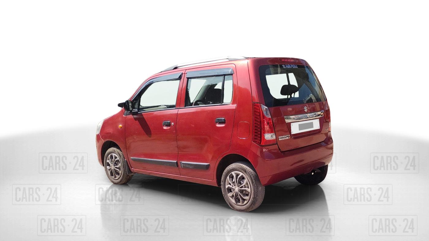 2015 Maruti Wagon R 1.0 LXI, Petrol, Manual, 46,880 km, Left Back Diagonal