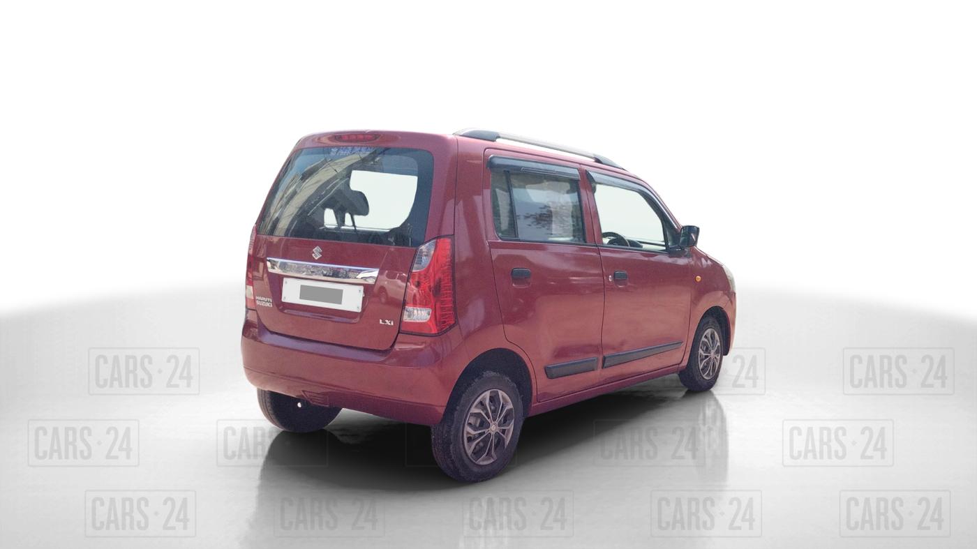 2015 Maruti Wagon R 1.0 LXI, Petrol, Manual, 46,880 km, Right Back Diagonal