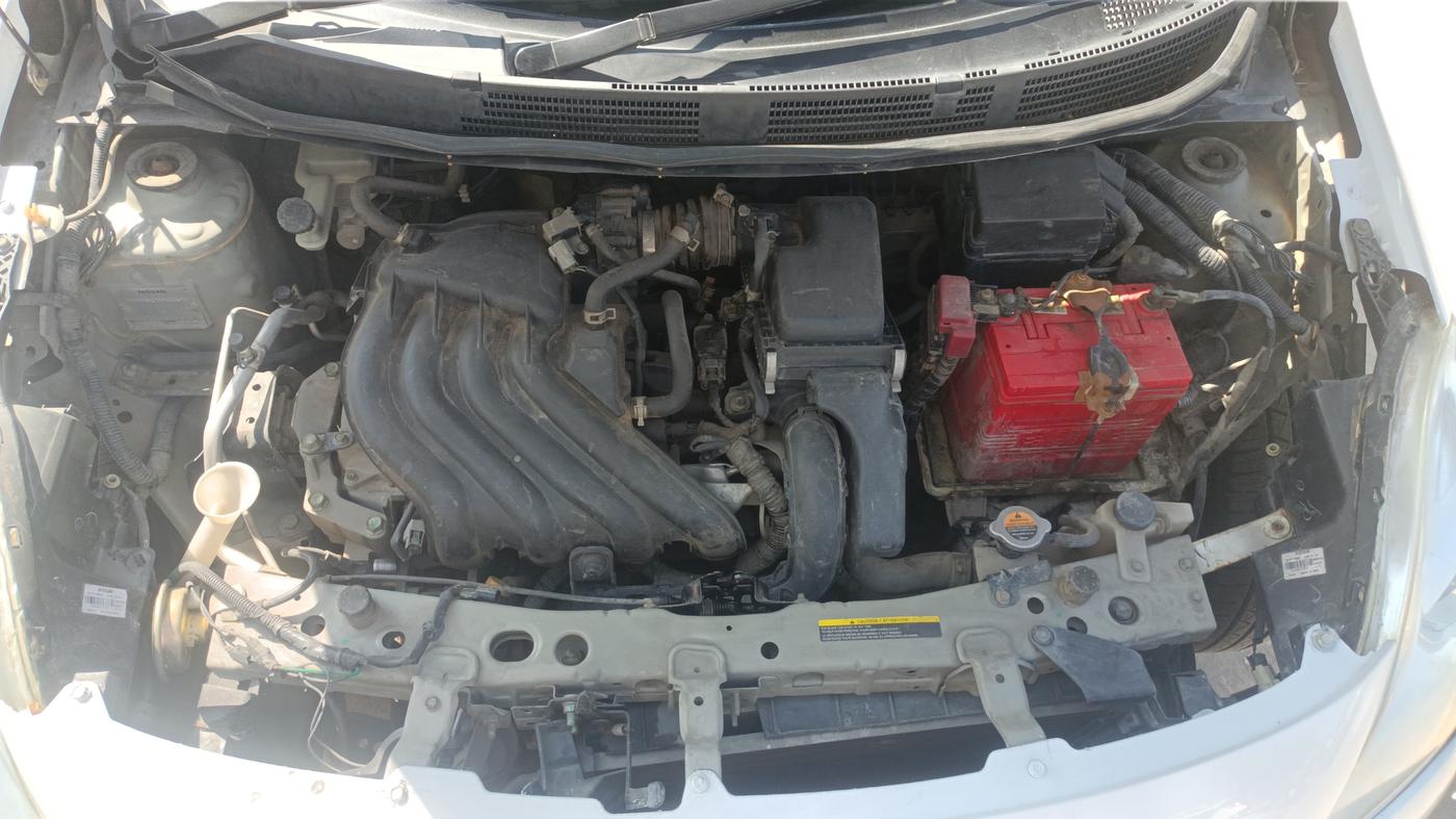 2011 Nissan Sunny XE, Petrol, Manual, 69,008 km, Open Bonnet
