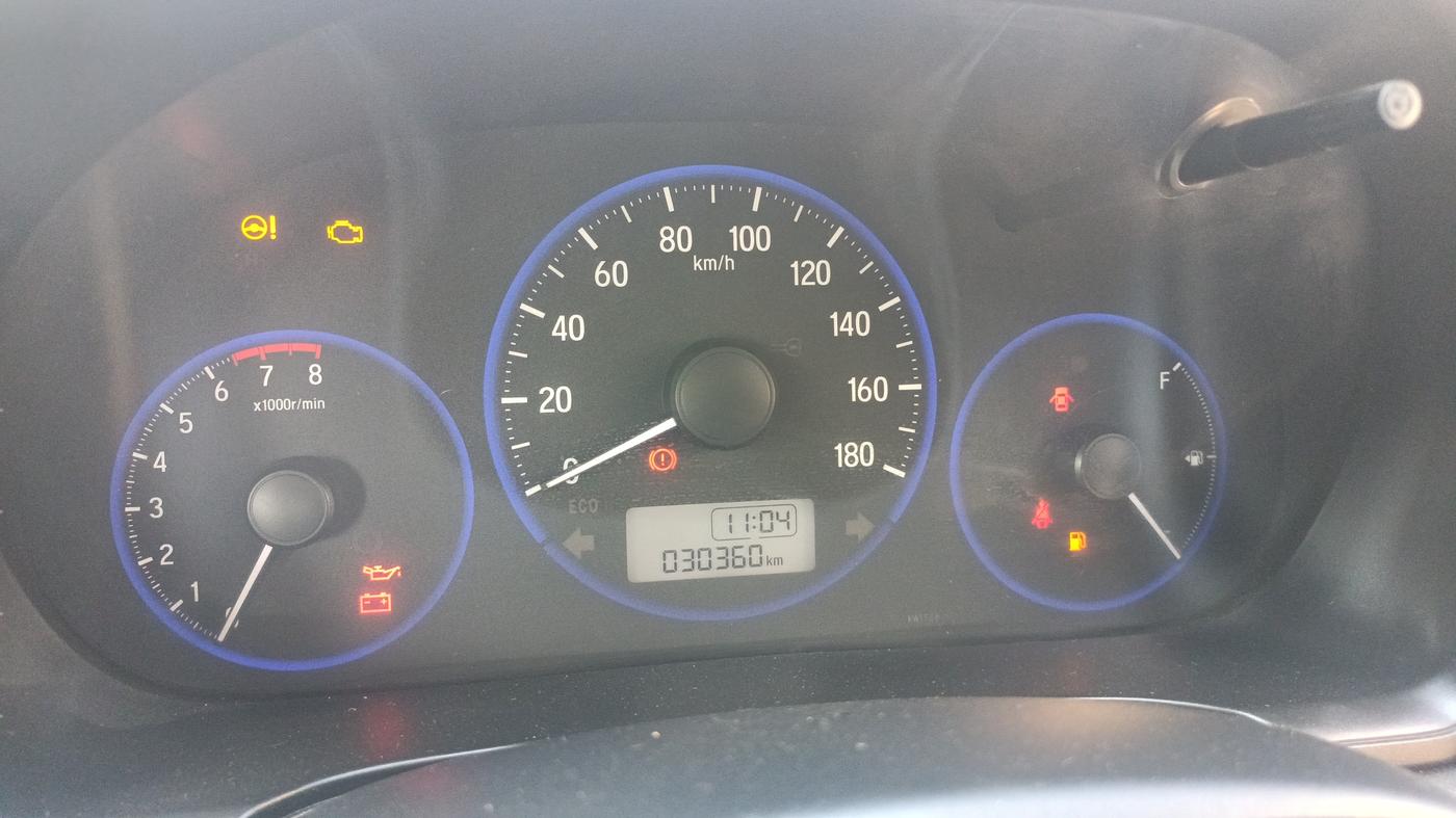 2017 Honda Brio S MT, Petrol, Manual, 30,360 km, Odometer Image