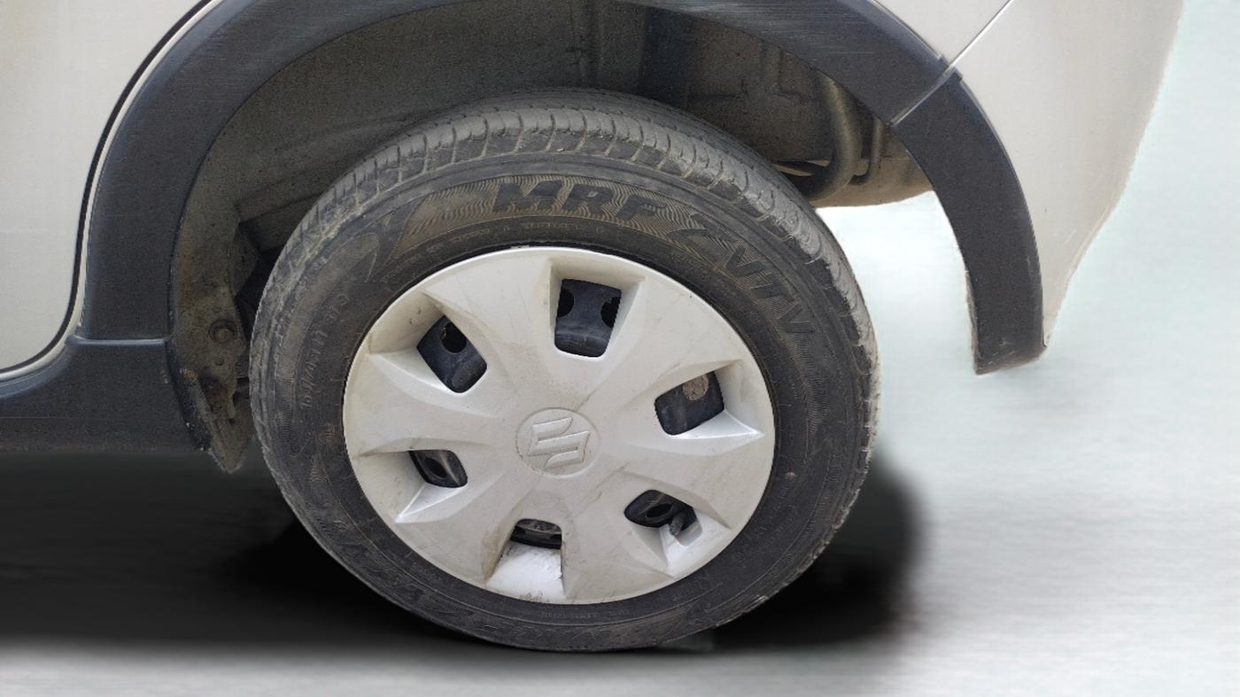 2019 Maruti New Wagon-R VXI 1.0, Petrol, Manual, 35,336 km, Left Rear Wheel