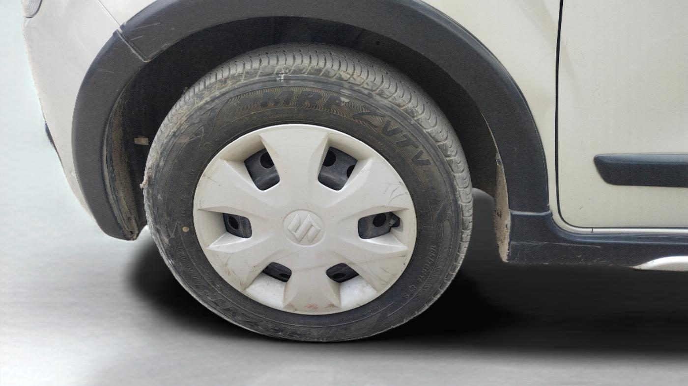2019 Maruti New Wagon-R VXI 1.0, Petrol, Manual, 35,336 km, Left Front Wheel