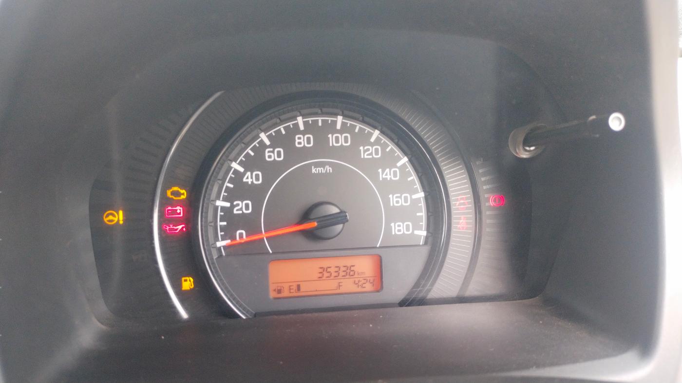 2019 Maruti New Wagon-R VXI 1.0, Petrol, Manual, 35,336 km, Odometer Image