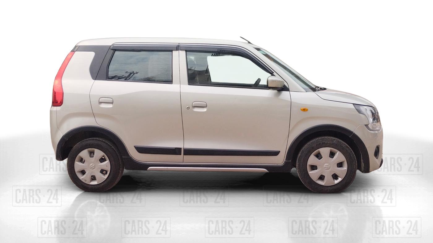 2019 Maruti New Wagon-R VXI 1.0, Petrol, Manual, 35,336 km, Right Side View