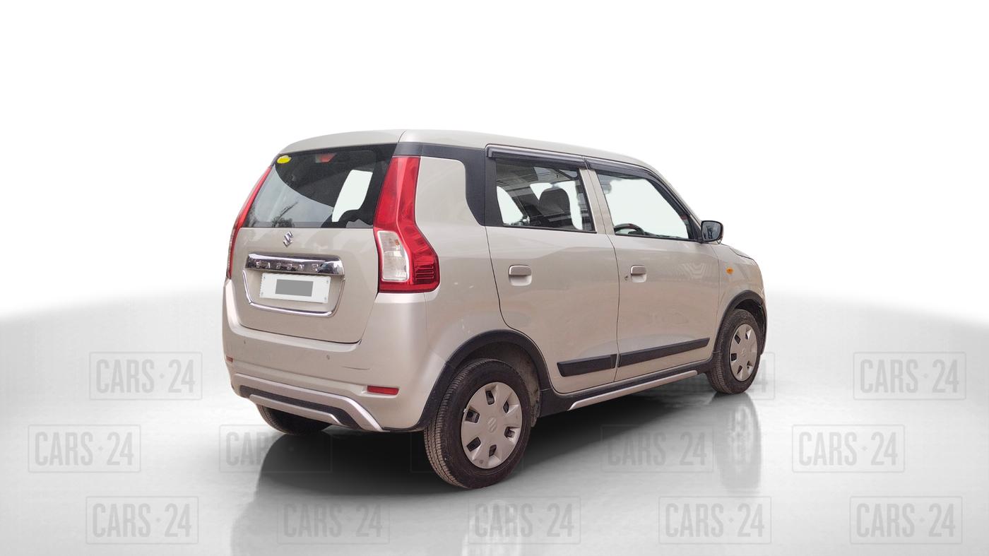 2019 Maruti New Wagon-R VXI 1.0, Petrol, Manual, 35,336 km, Right Back Diagonal