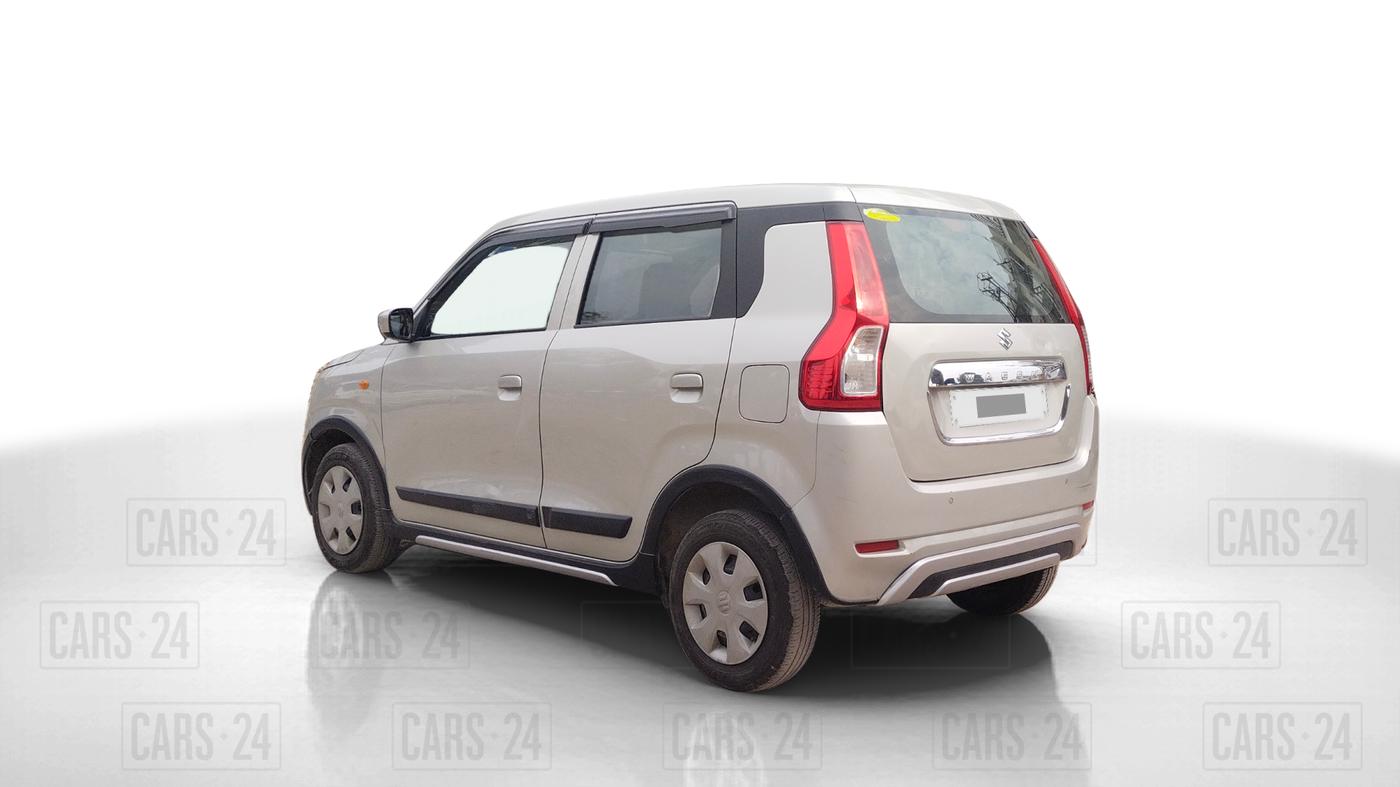 2019 Maruti New Wagon-R VXI 1.0, Petrol, Manual, 35,336 km, Left Back Diagonal