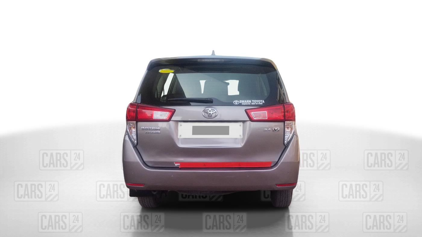 2020 Toyota Innova Crysta 2.4 VX 8 STR, Diesel, Manual, 31,027 km, Back/Rear