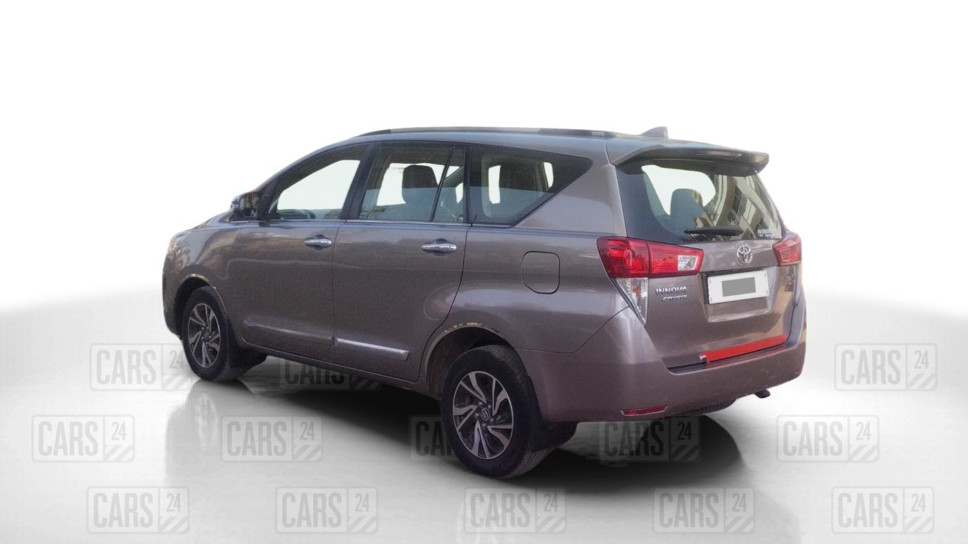 2020 Toyota Innova Crysta 2.4 VX 8 STR, Diesel, Manual, 31,027 km, Left Back Diagonal