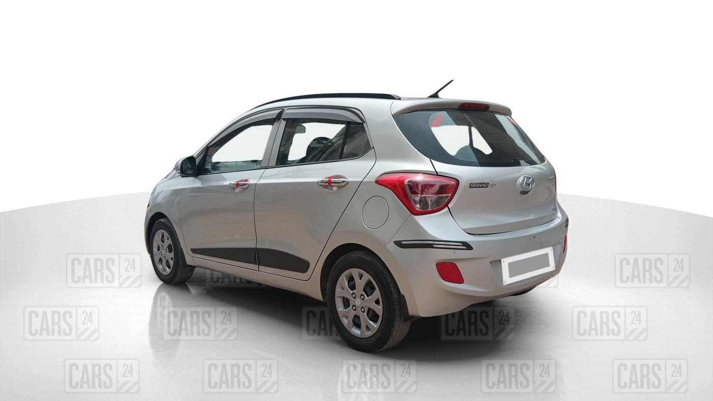 2016 Hyundai Grand i10 SPORTZ 1.2 KAPPA VTVT, Petrol, Manual, 98,832 km, Left Back Diagonal